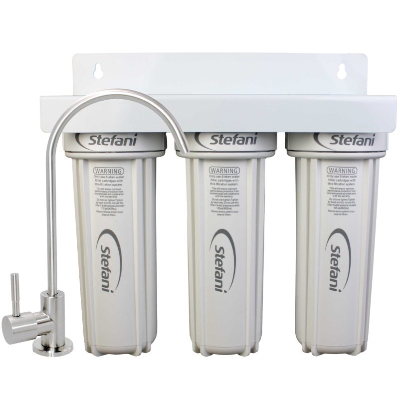 Stefani Triple Stage Undersink Water Filtration System