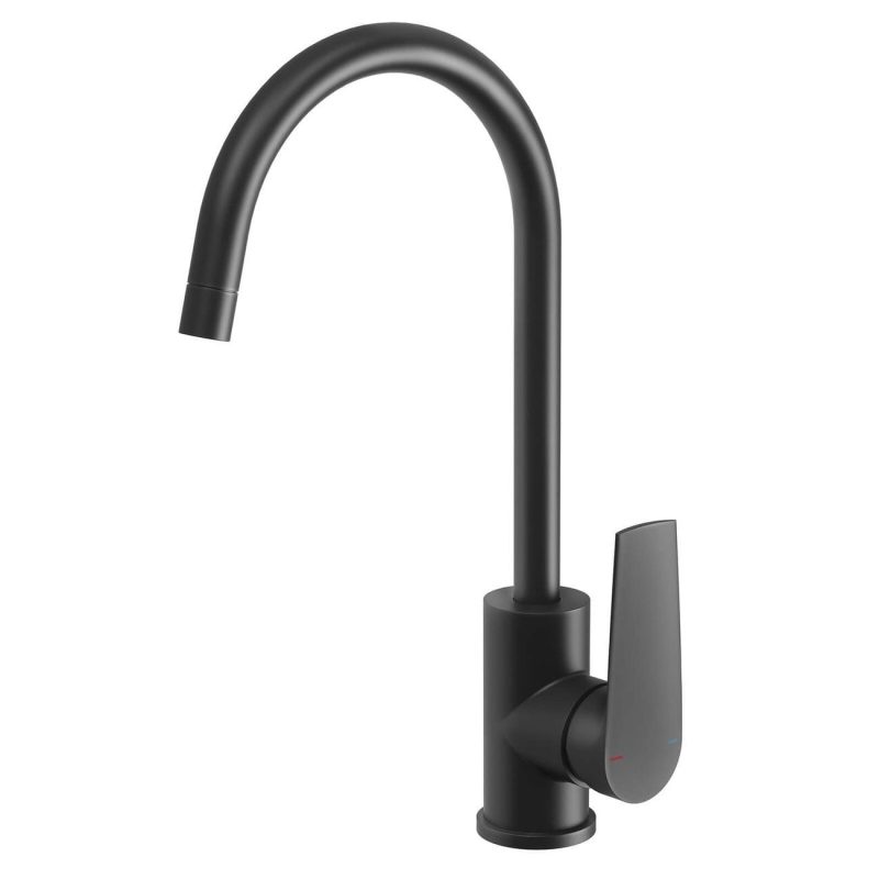 Phoenix Black Matte Bailey Sink Mixer