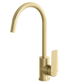 Phoenix Brushed Gold Bailey Sink Mixer