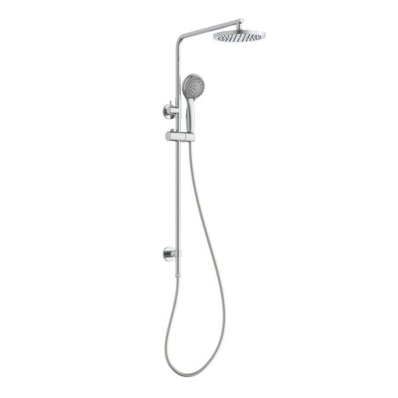 Estilo Chrome 3 Function Twin Rail Shower Set
