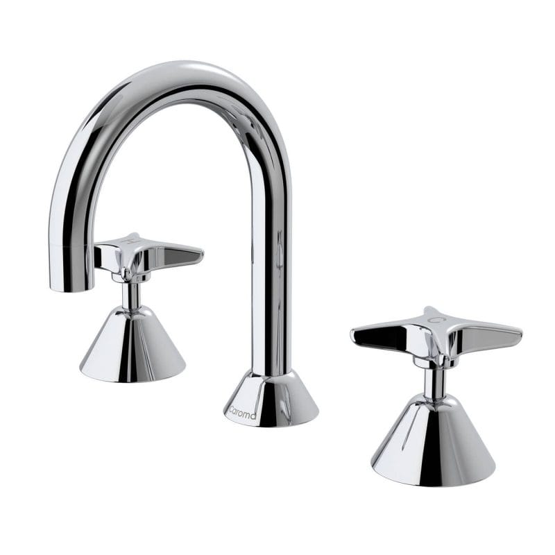 Caroma Chrome Lead Free Elegance II Basin Set