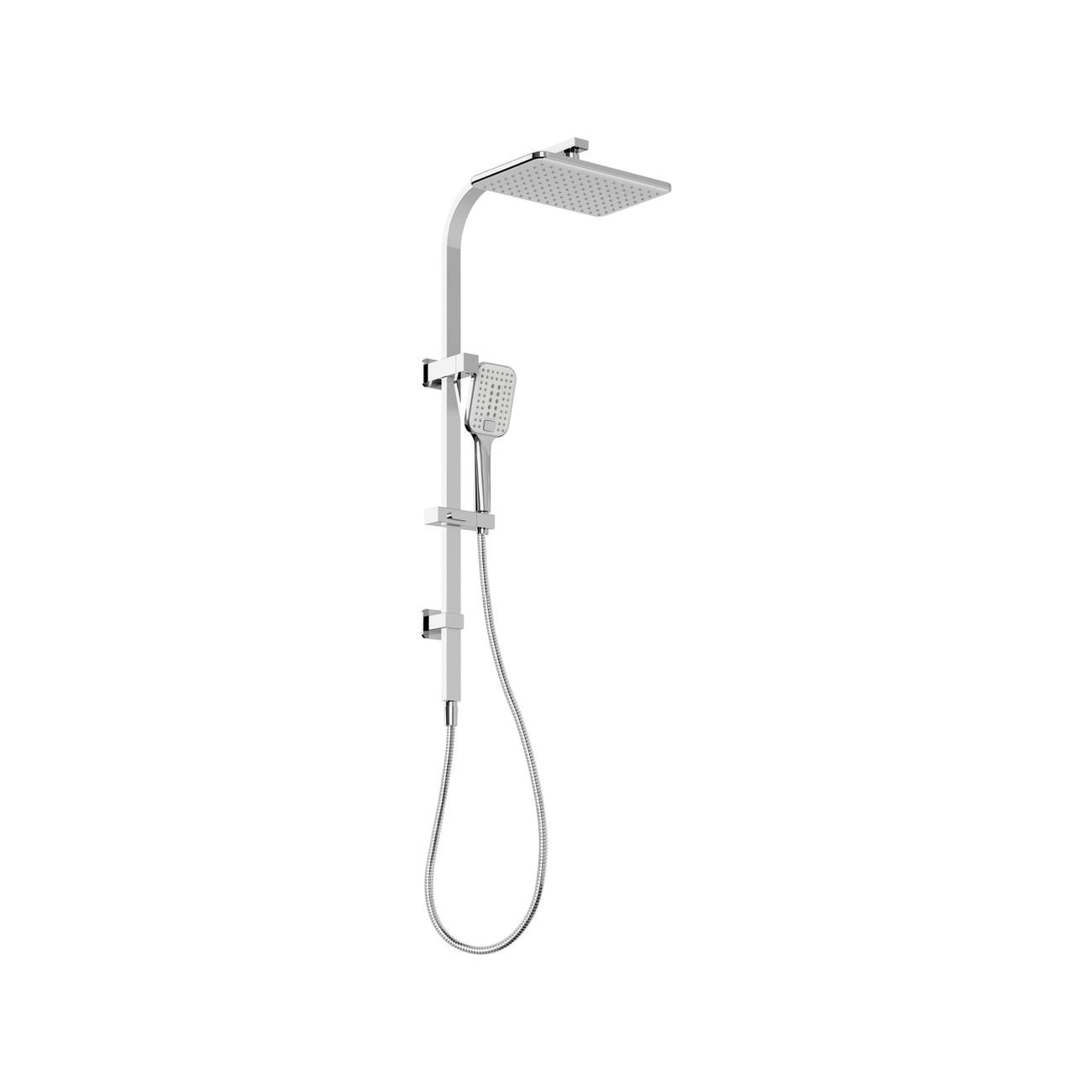 Mondella Chrome Overture Twin Shower