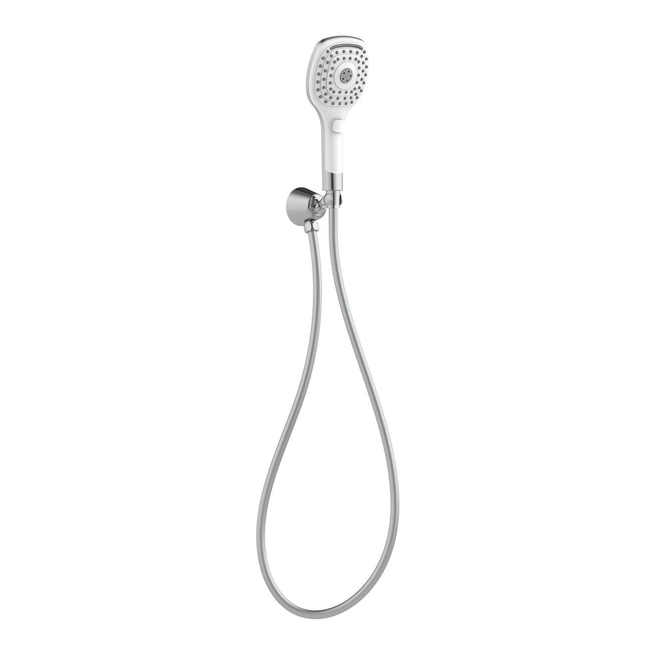 Mondella Cadenza White 3 Function Hand Shower Set - White & Chrome