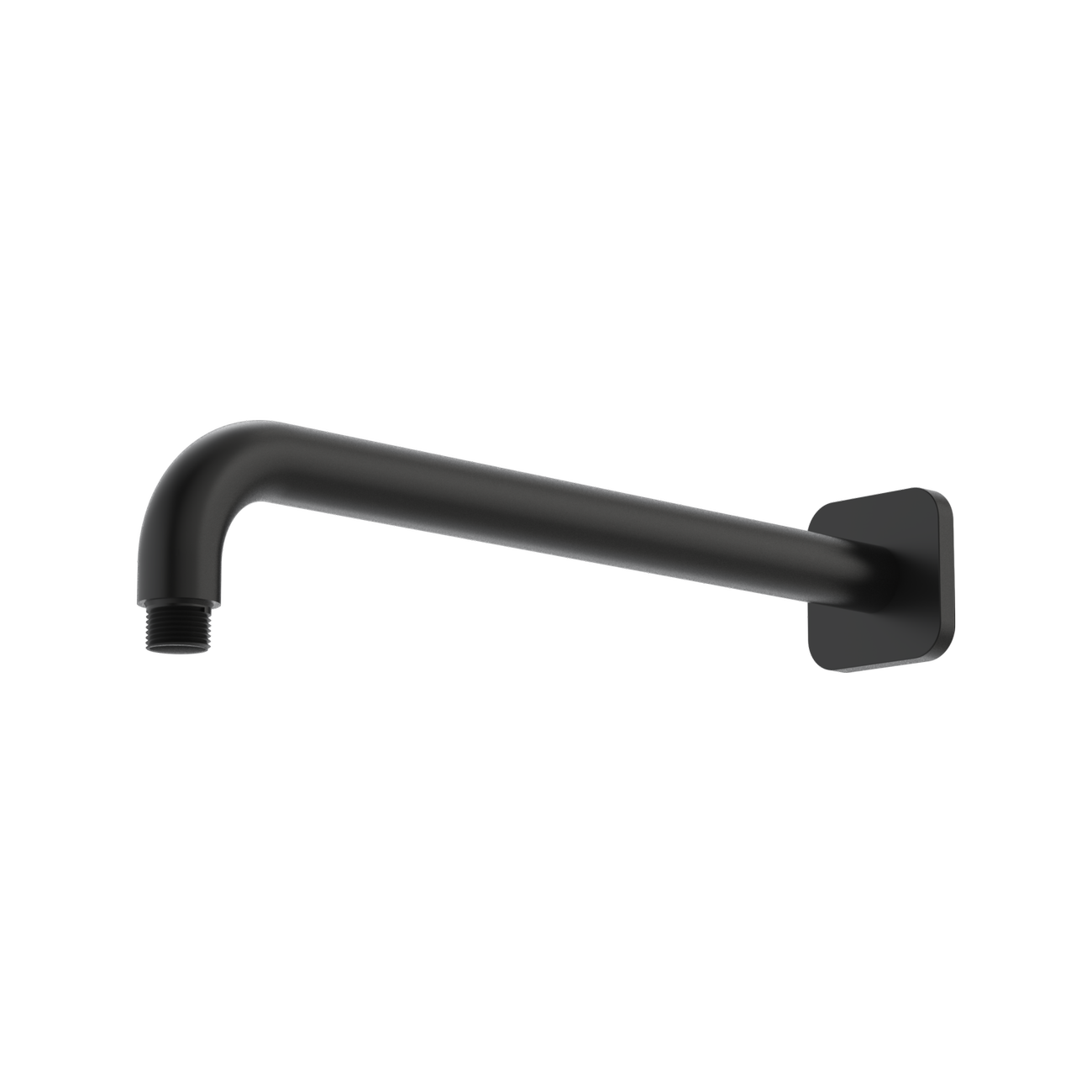 Caroma Luna Right Angle Shower Arm Black
