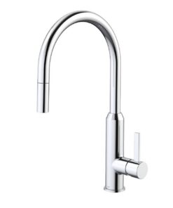 Clark Rated Chrome Lead Free Vixen Retractable Sink Mixer