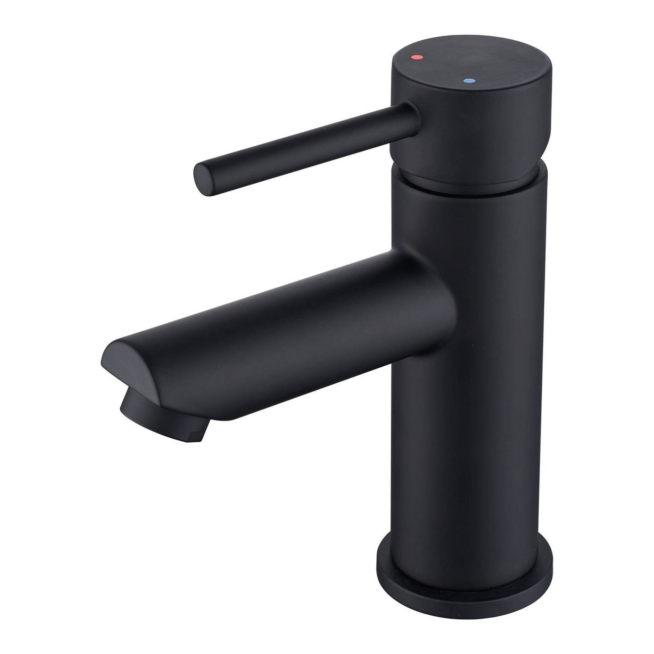 Estilo 35mm Matte Black Pin Lever Basin Mixer