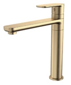 Caroma Brushed Brass Lead Free Luna Sink Mixer