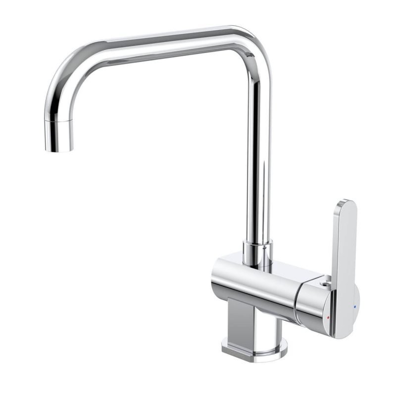 Caroma Chrome Lead Free Saracom Swivel Sink Mixer