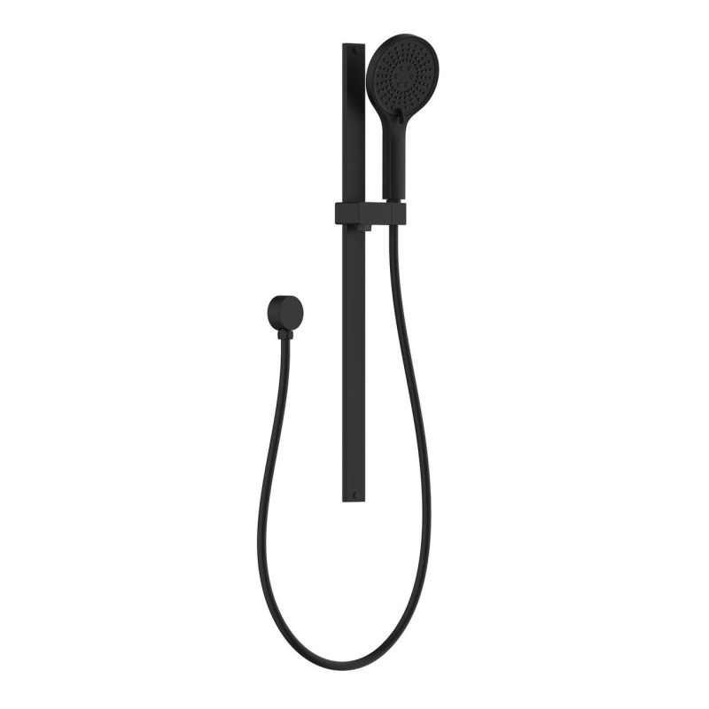Mondella Resonance Matte Black 5 Function Shower Rail Set