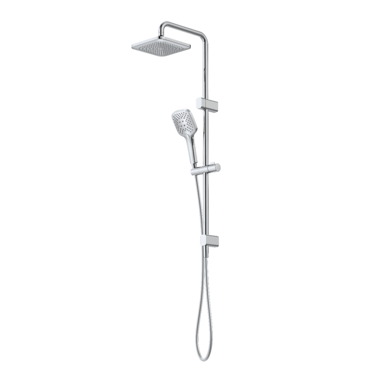 Caroma Chrome Luna Shower On Rail