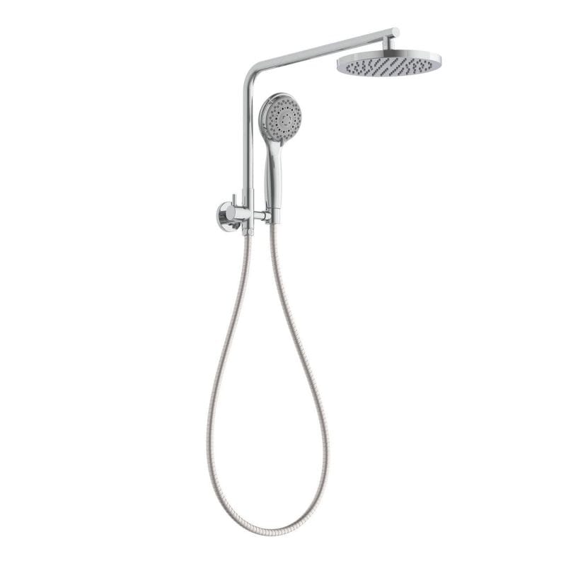 Estilo Chrome 3 Function 1/2 Twin Rail Shower Set
